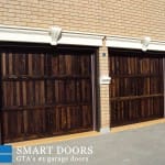 Wooden Garage door installed in Toronto