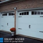 Carriage Style Garage Door installation in Toronto, Ontario