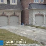 Carriage style garage door installation project king city