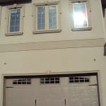carriage style Double Garage door installed at Toronto Residence