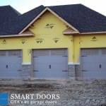Carriage style Garage Door installed in Richmond hill new construction