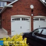 installation of carriage style garage door in Markham, ON