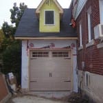 Carriage Style Garage Door installed in new Toronto house
