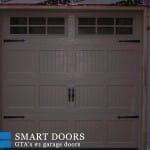 Toronto Carriage Style Garage doors installation project