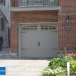 Thornhill Garage door replacement featuring carriage style doors