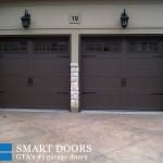 Richmond hill Garage door replacement featuring carriage style doors