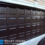 Raised panel fiberglass Garage door