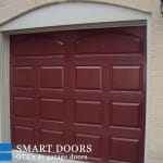 Double Raised Panel Fiberglass garage doors installation thornhill