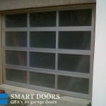 double glass garage doors installation project north York house