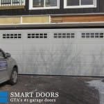 Garage Door replacement project Markham featuring Raised Long Panel Garage Doors Installed and Replaced