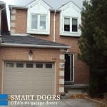 Raised panel Garage Door installed in Concord by smart doors