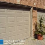 raised panel garage door installed in Scarborough