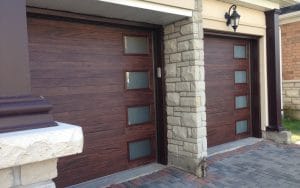 modern garage doors security