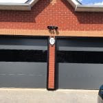 Pair of two overhead garage doors installed in Bolton by Smart doors