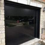 Modern Glass Garage Door Installation by smart doors
