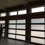 Triple Bay Custom Glass Garage Doors installation in Toronto