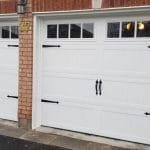 barn styled garage door by smart doors