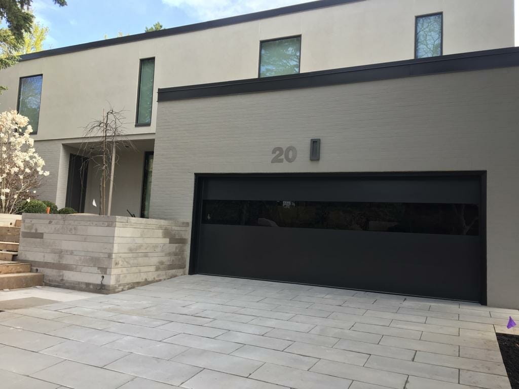 Modern fiber glass Garage door Installation north York, Toronto