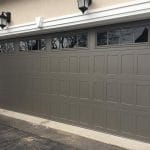 Craftsman modelled recessed panel garage door in Mayflower, Toronto