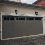 Craftsman modelled overhead garage door installed in mayflower, Toronto